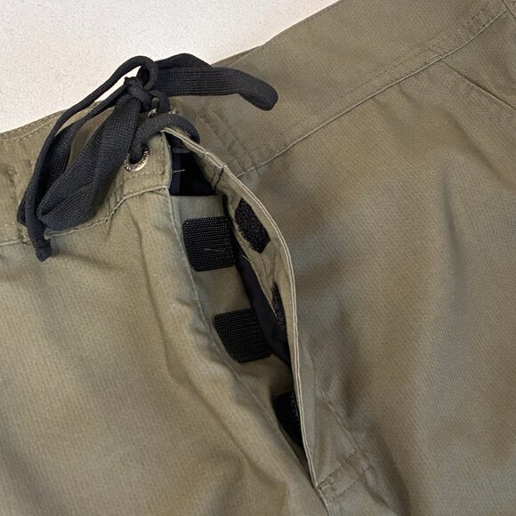 Ripskirt Hawaii Sport Skirt Womens Medium Olive Green Elastic Insets Beach - Picture 6 of 12